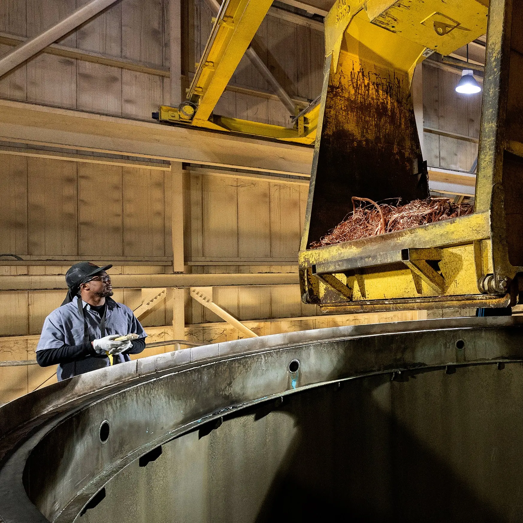 Camden Copper facility interior